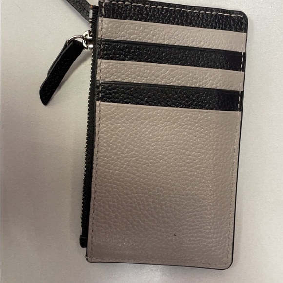 MK grey and black slim card holder! Has a spot or two of west but good condition - Picture 2 of 3